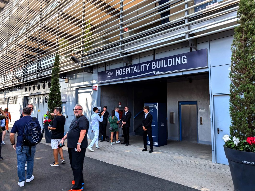Aron - ingresso ospitality - Monza 2024