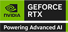 Badge Nvidia GeForce RTX